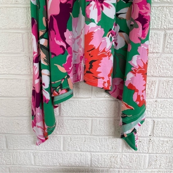 NEW Tiana B Floral Hi Low Hem Flowy Dress Small NWT - Picture 3 of 7